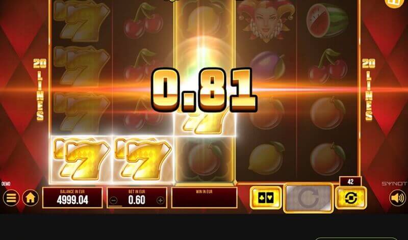 Slot de vídeo Lucky 77: ronda de rodadas grátis Slot de vídeo Lucky 77: ronda de rodadas grátis