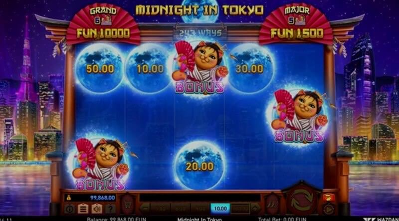 Wazdan slot: reels and symbols in play