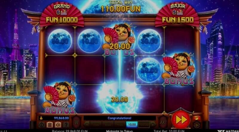 Wazdan slot: free spins round
