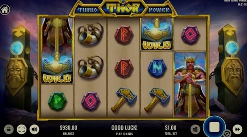 Video slot Thor Turbo Power: ronda de rodadas grátis