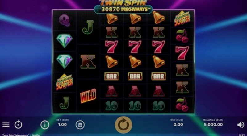 Відеослот Twin Spin: барабани й символи у грі Відеослот Twin Spin: барабани й символи у грі