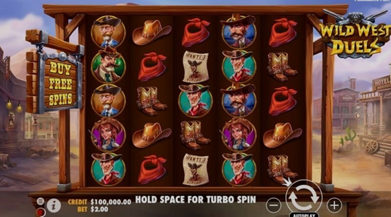 Відеослот Wild West Duels: екран виграшу