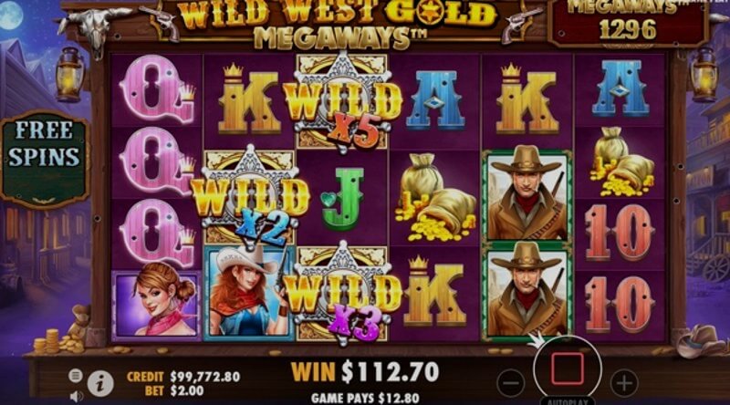 Slot de vídeo Wild West Gold Megaways: ronda de rodadas grátis Slot de vídeo Wild West Gold Megaways: ronda de rodadas grátis