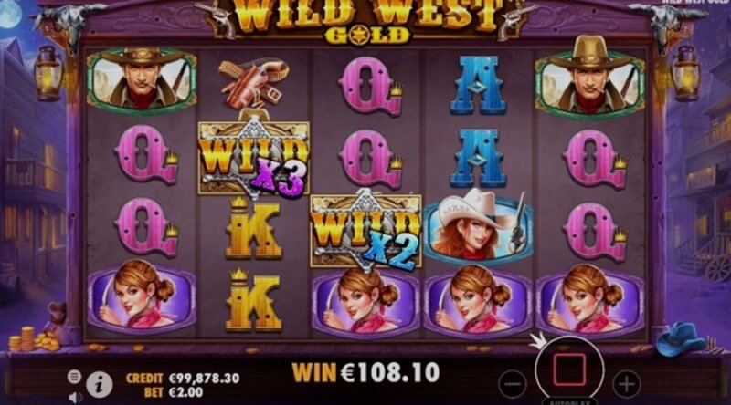 Slot de vídeo Wild West Gold: rolos e símbolos em jogo Slot de vídeo Wild West Gold: rolos e símbolos em jogo