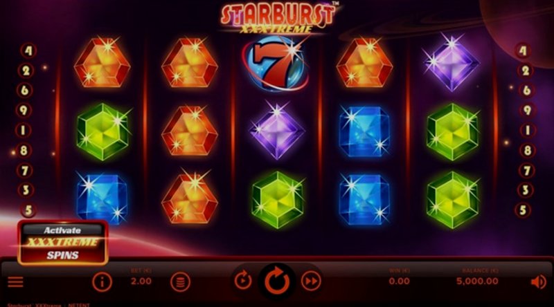 Слот Starburst Xxxtreme – демо и бесплатная игра