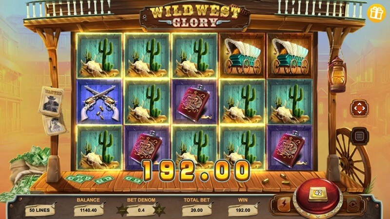 Плюсы и минусы игрового автомата Wild West Glory