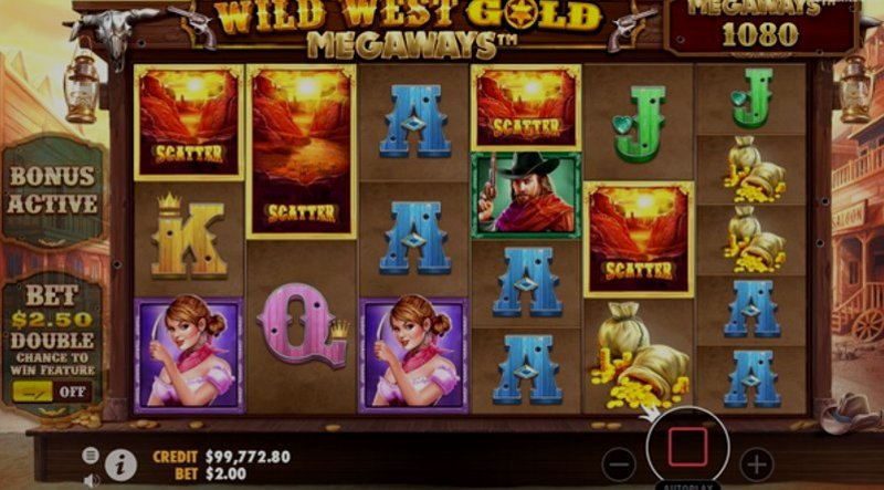 Плюсы и минусы игрового автомата Wild West Gold Megaways